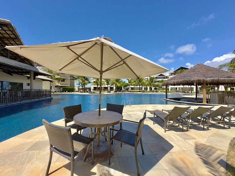 Cobertura duplex no Beach Place com vista