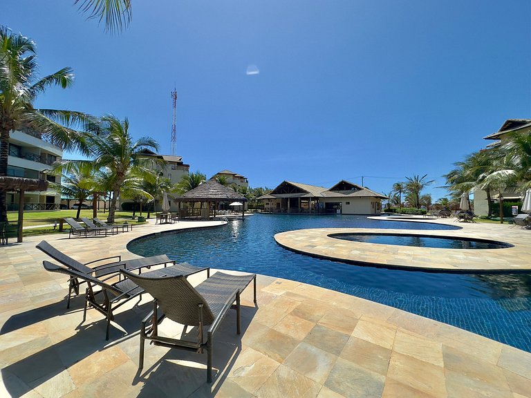 Amazing apartment in a beachfront resort