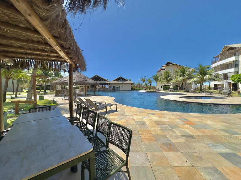 Cobertura duplex no Beach Place com vista