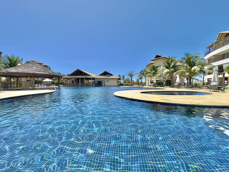 Cobertura duplex no Beach Place com vista