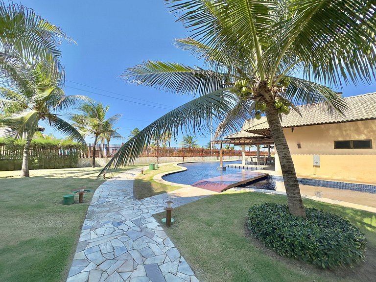 Amazing apartment in a beachfront resort