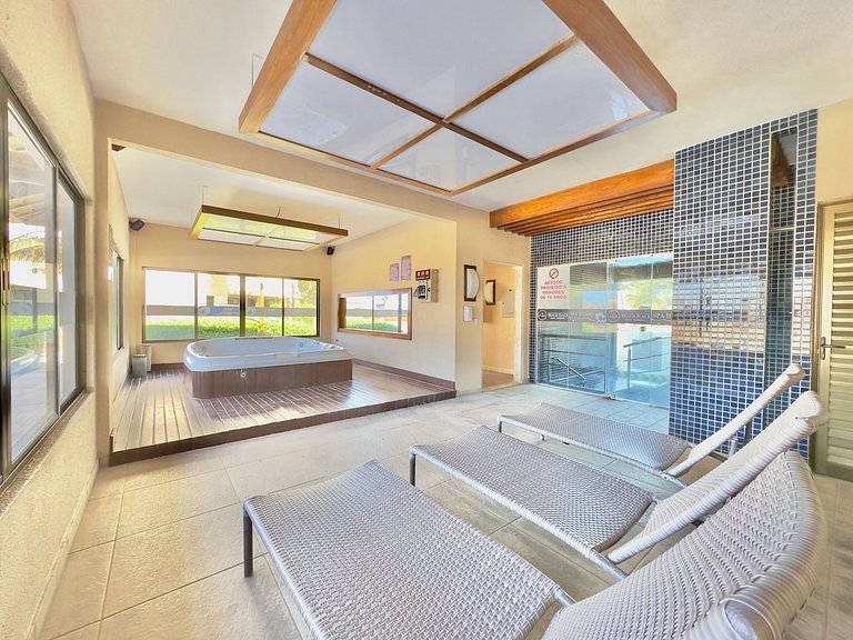 Lindo apartamento decorado com vista