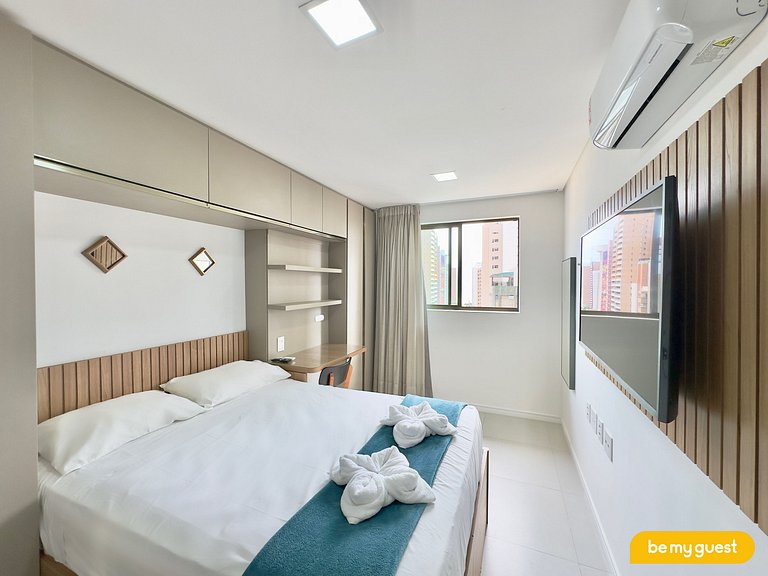 Lindo apartamento com vista no Meireles