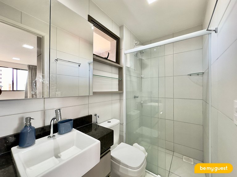 Lindo apartamento com vista no Meireles