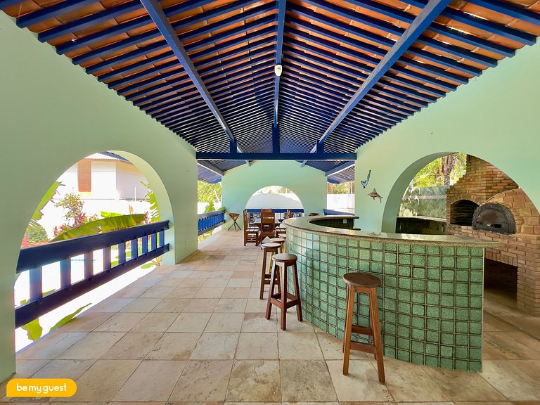 Villa Verde Prainha – Casa 5 suítes com piscina Ceará