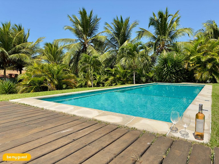 Vila Laranja Prainha Casa de 6 suites frente al mar en Ceará