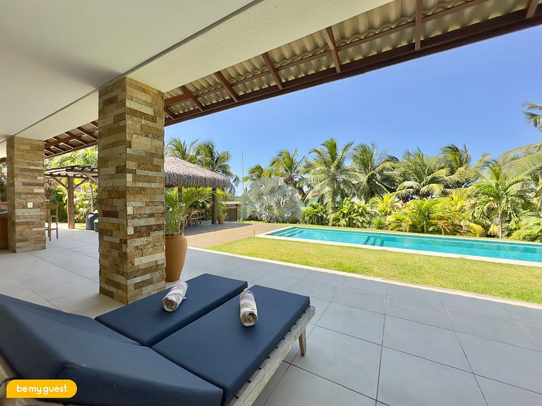 Villa Laranja – Maison de 6 suites face à la mer au Ceará