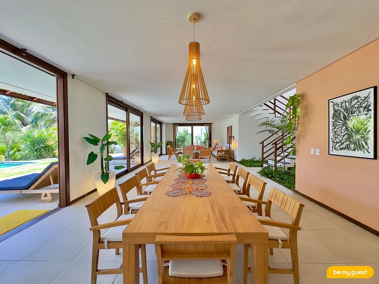 Villa Laranja – Maison de 6 suites face à la mer au Ceará