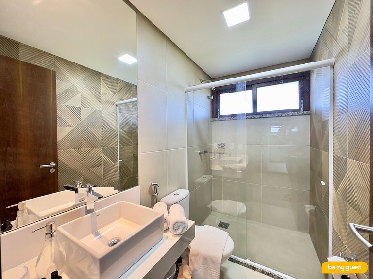 Villa Laranja Prainha 6-suite house facing the sea in Ceará