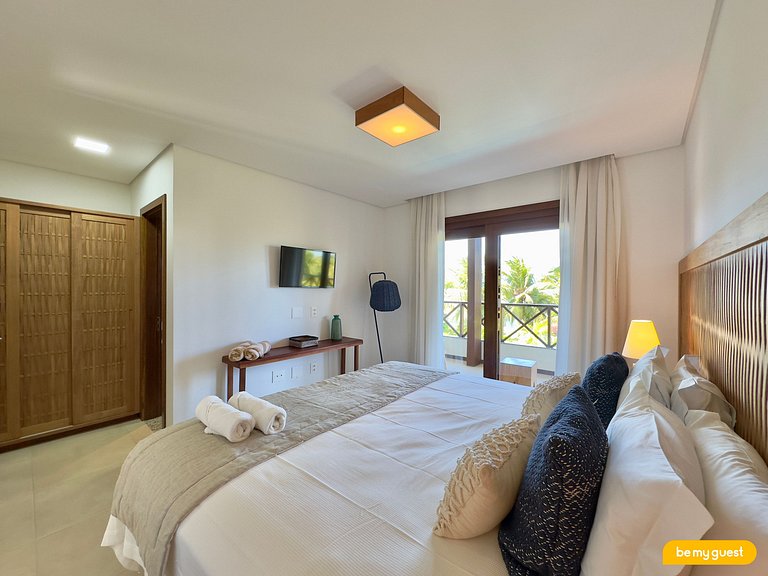 Villa Laranja Prainha 6-suite house facing the sea in Ceará