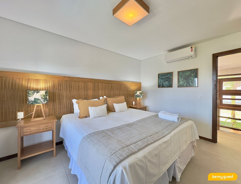 Villa Laranja Prainha 6-suite house facing the sea in Ceará