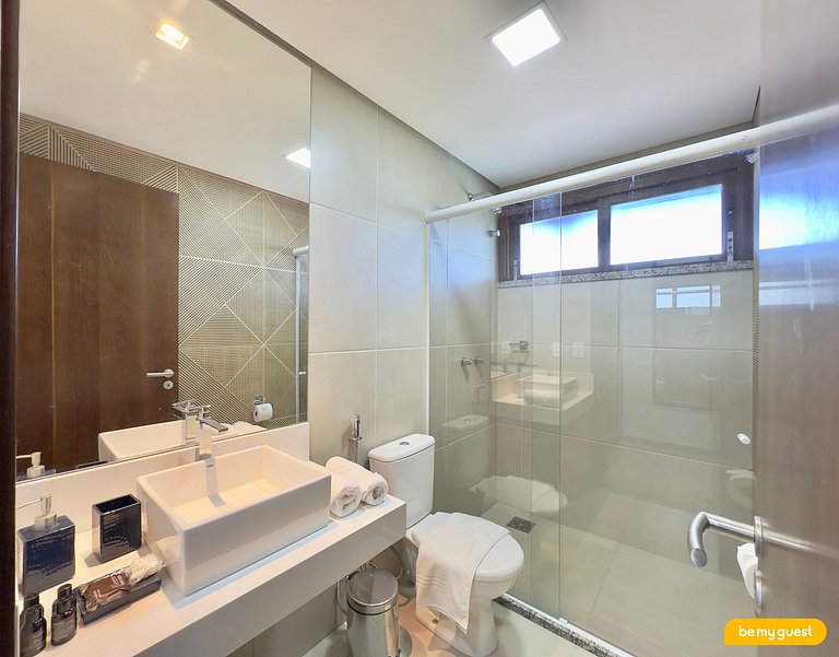 Villa Laranja Prainha 6-suite house facing the sea in Ceará