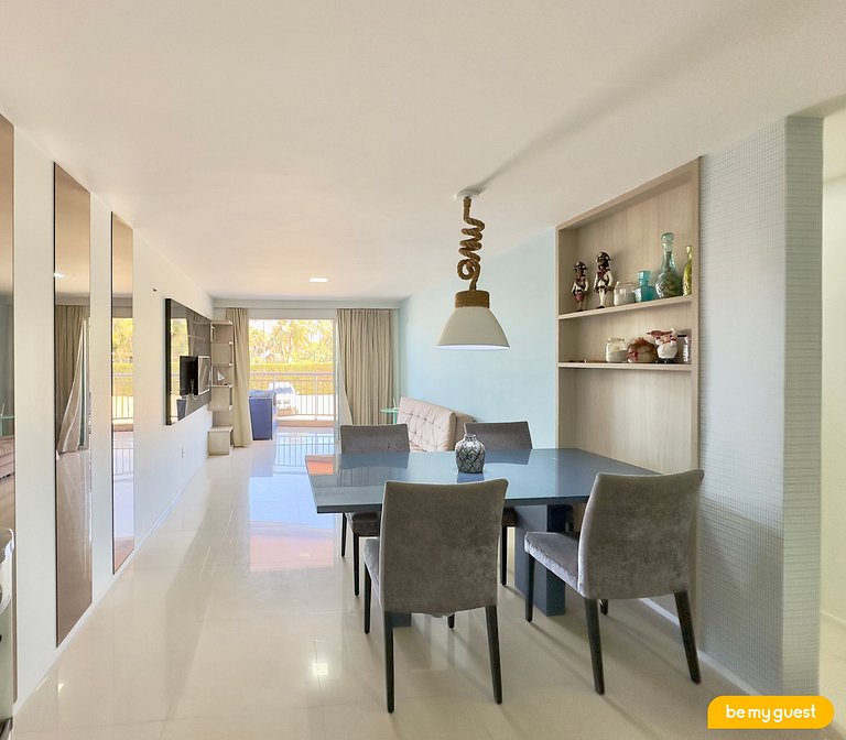 Apartamento completo de 3 quartos