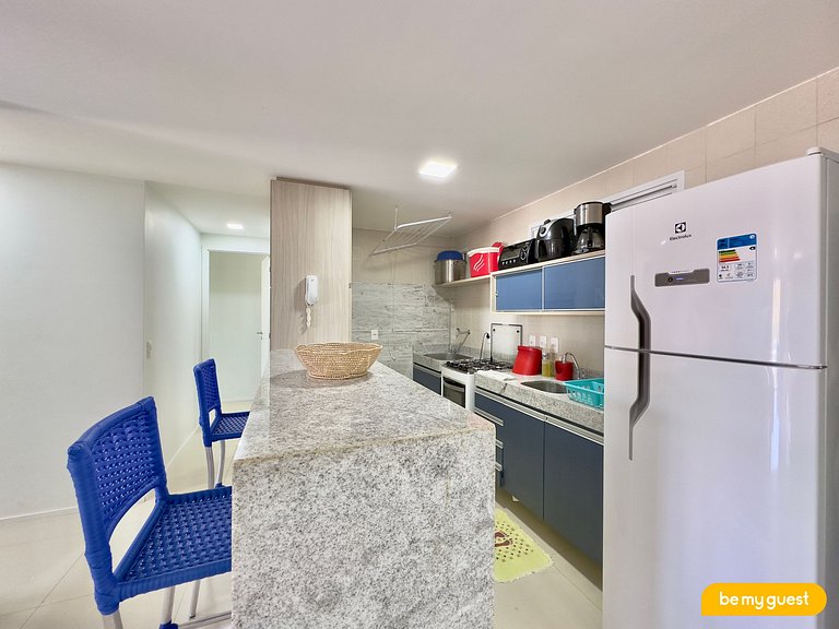 Apartamento completo de 3 quartos