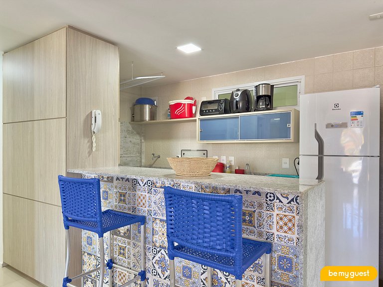 Apartamento completo de 3 quartos