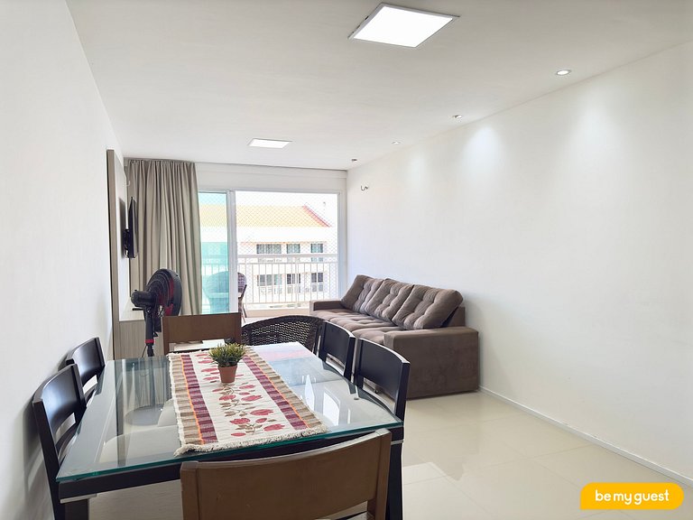 Apartamento no Solarium com vista da Piscina