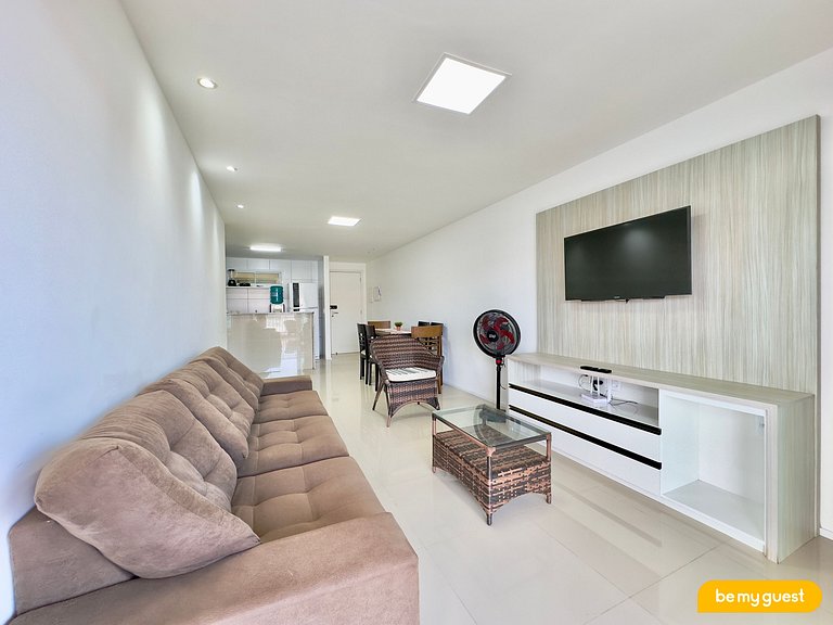 Apartamento no Solarium com vista da Piscina