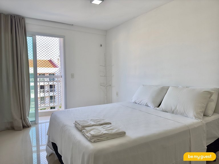 Apartamento no Solarium com vista da Piscina