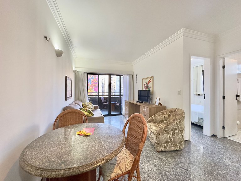 Flat na melhor localização de Fortaleza!