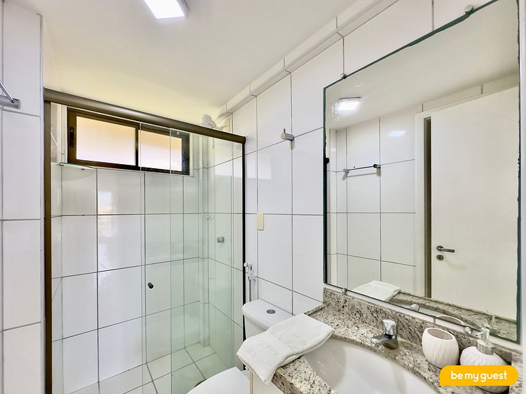 Lindo apartamento decorado com vista