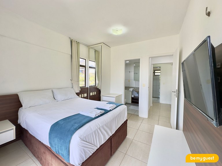 Lindo apartamento decorado com vista