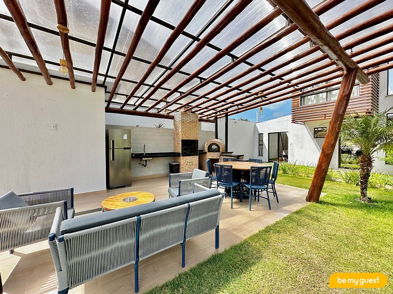 Belo apartamento, moderno e com churrasqueira
