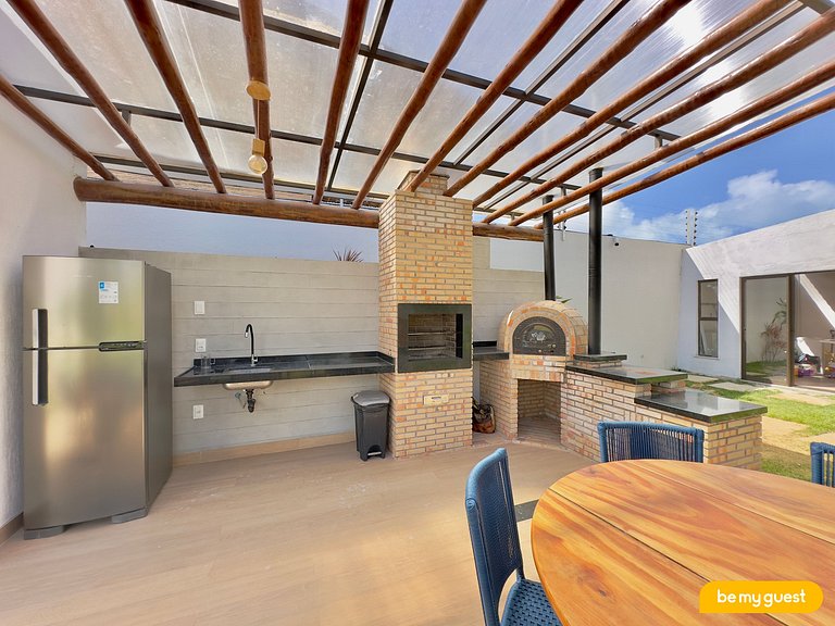 Belo apartamento, moderno e com churrasqueira