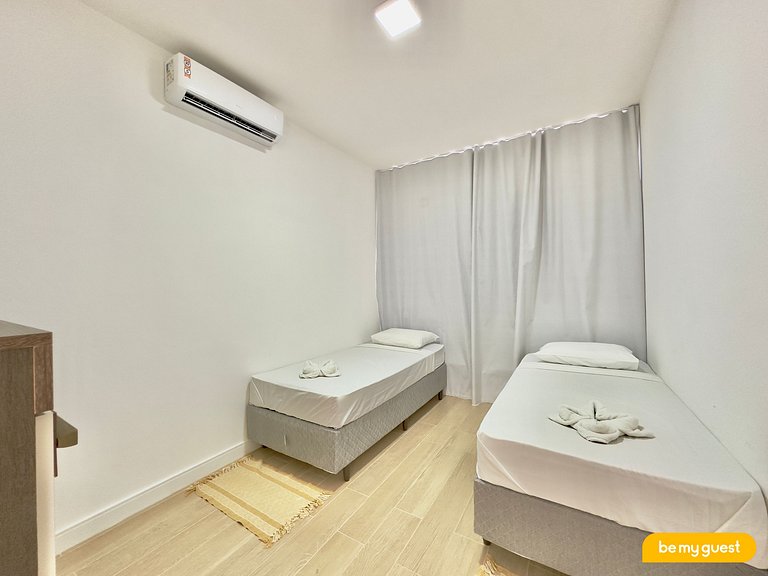 Acomodação tranquila e moderna no Porto das Dunas
