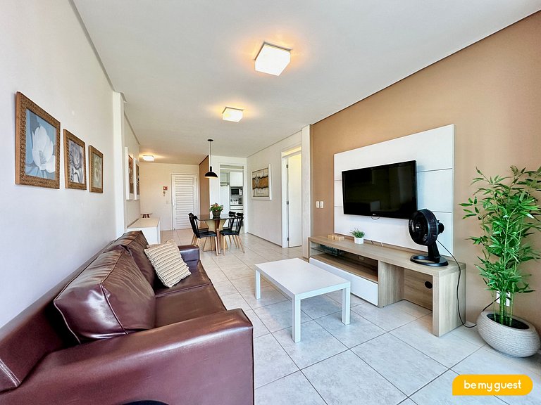 Lindo apartamento pé na areia no Porto das Dunas