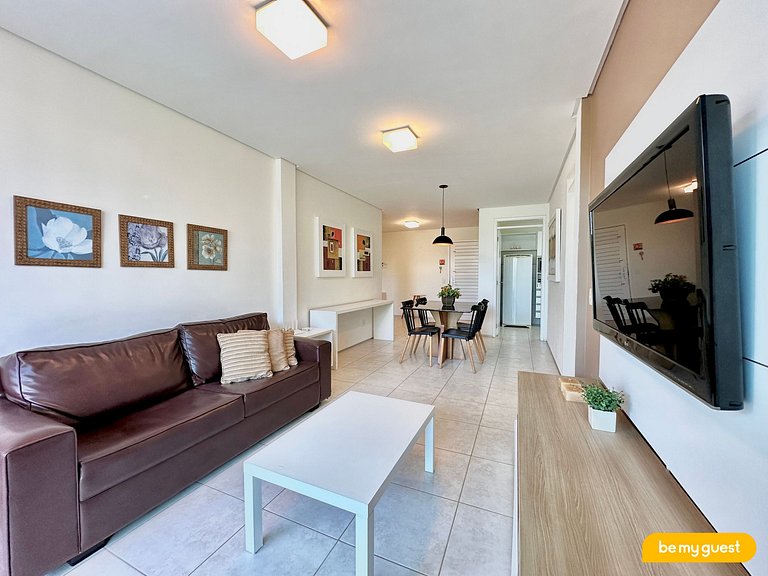 Lindo apartamento pé na areia no Porto das Dunas