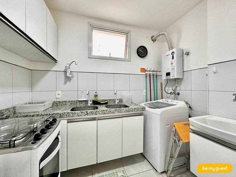 Lindo apartamento pé na areia no Porto das Dunas