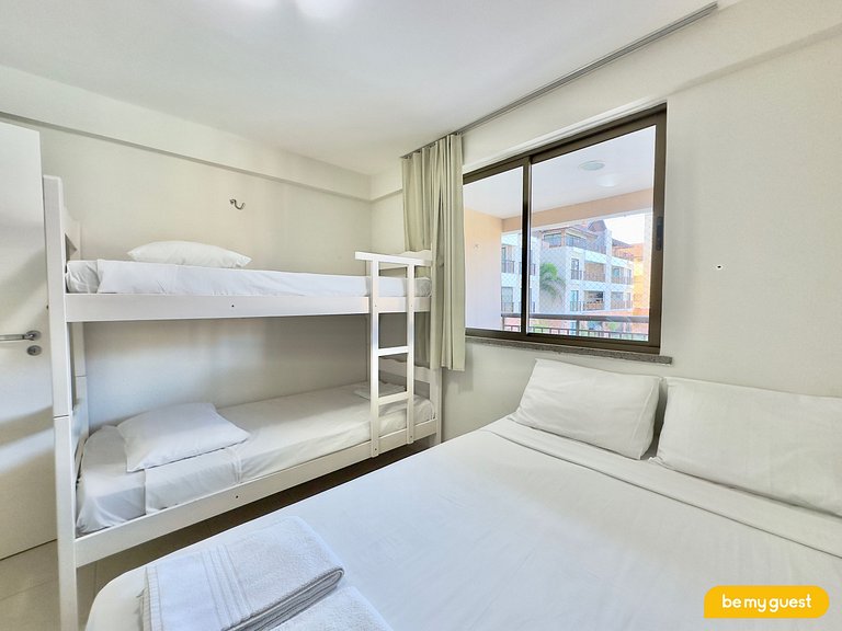 Lindo apartamento 3 quartos no Porto das Dunas