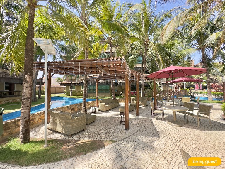 Cobertura incrível com jacuzzi e churrasqueira