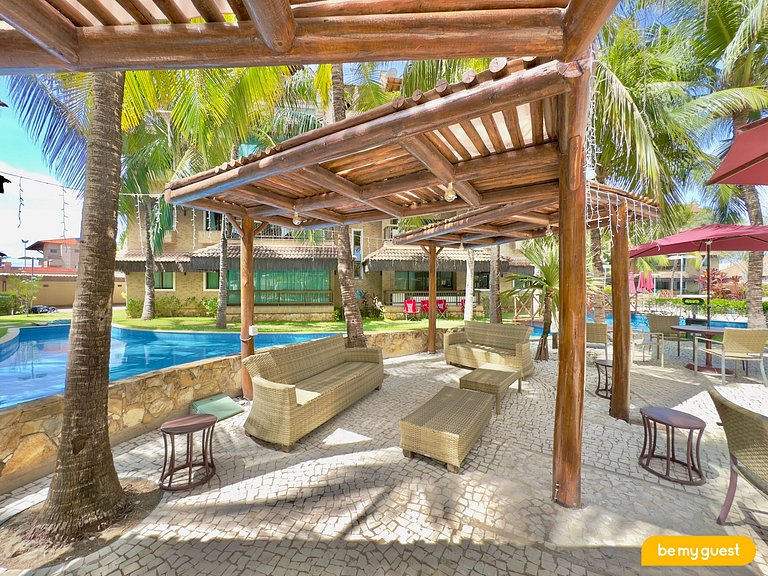 Cobertura incrível com jacuzzi e churrasqueira