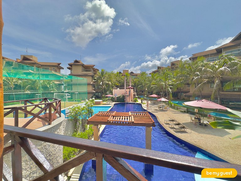 Cobertura incrível com jacuzzi e churrasqueira