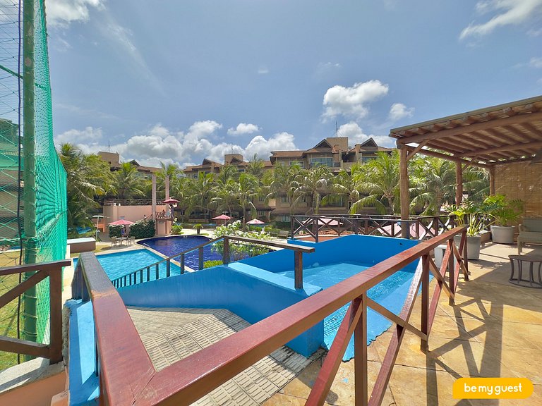 Cobertura incrível com jacuzzi e churrasqueira