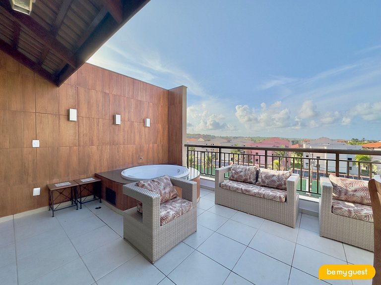 Penthouse Mediterranee : Jacuzzi Privé & BBQ - 3 Suites