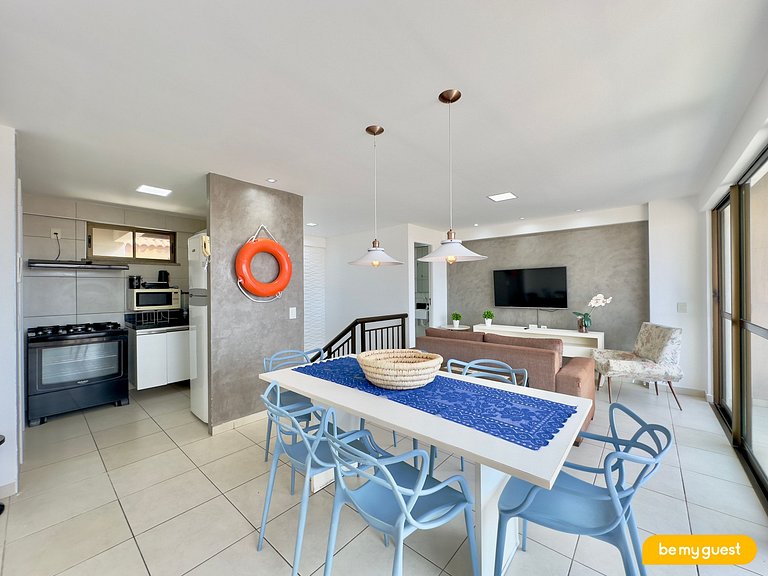 Penthouse Mediterranee : Jacuzzi Privé & BBQ - 3 Suites