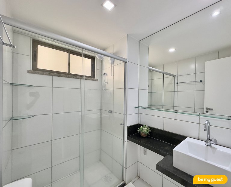 Cobertura Mediterranee: Jacuzzi, Churrasqueira e 3 Suítes