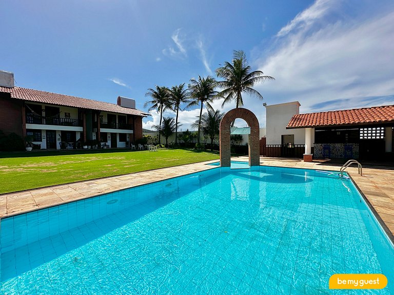 Casa completa e com belíssima vista do mar