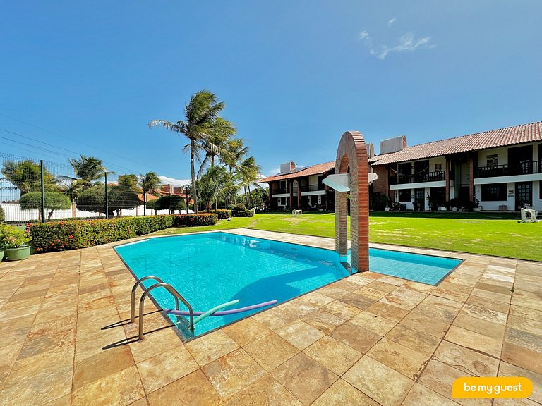 Casa completa e com belíssima vista do mar