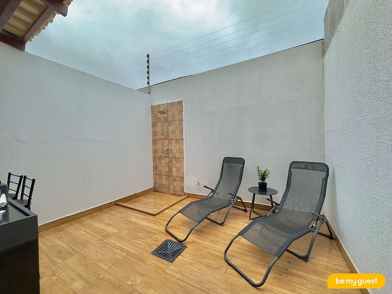 Belo apartamento, moderno e com churrasqueira