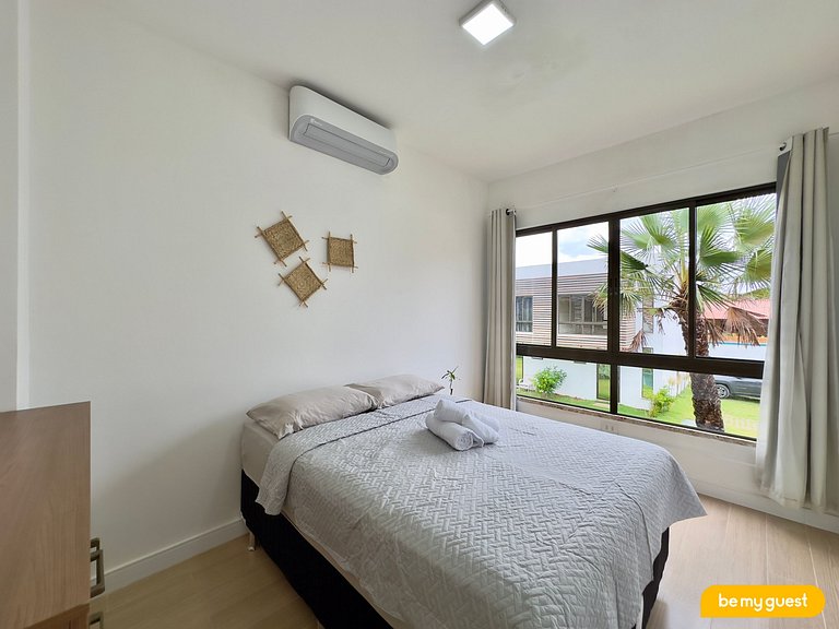 Belo apartamento, moderno e com churrasqueira