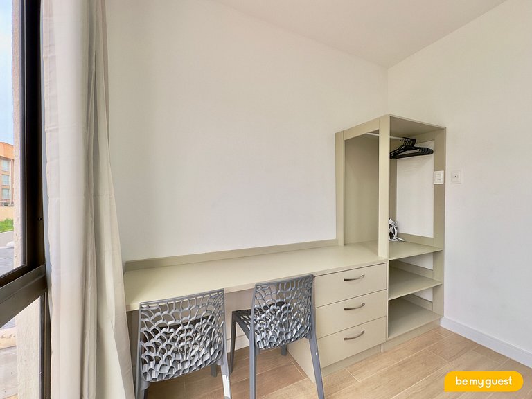 Belo apartamento, moderno e com churrasqueira