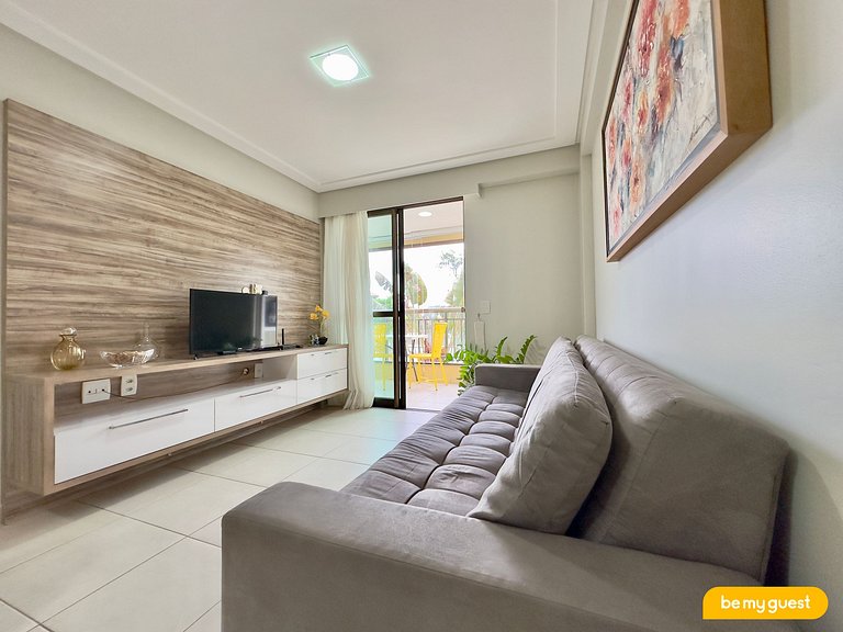 Apartamento de 2 quartos completo no Mediterranee