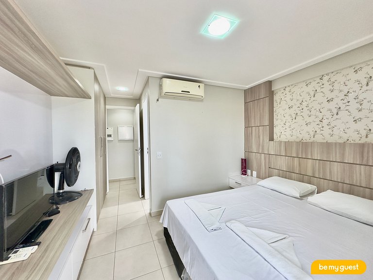 Apartamento de 2 quartos completo no Mediterranee