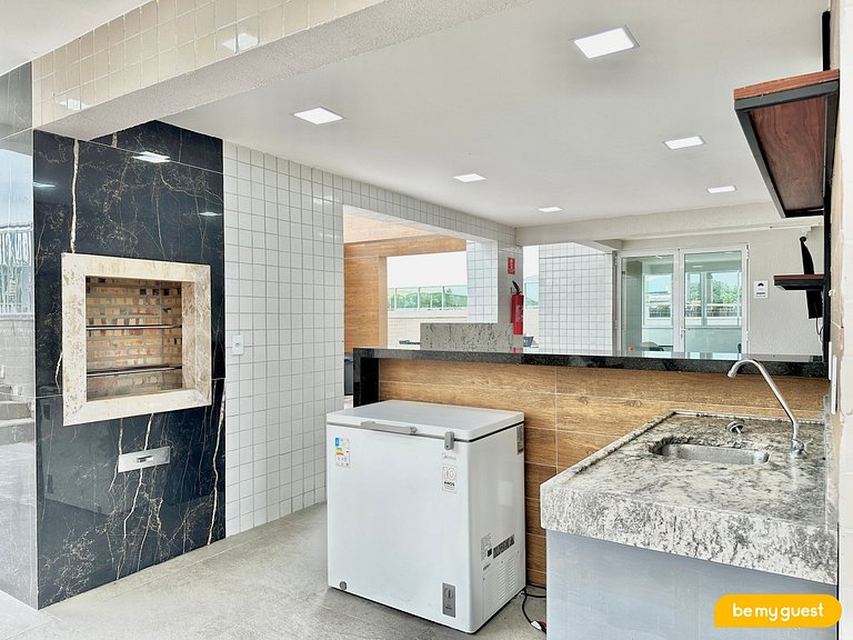 Lindo apartamento completo e decorado no Design