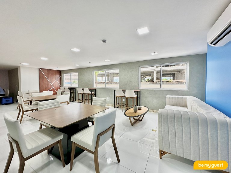 Lindo apartamento completo e decorado no Design