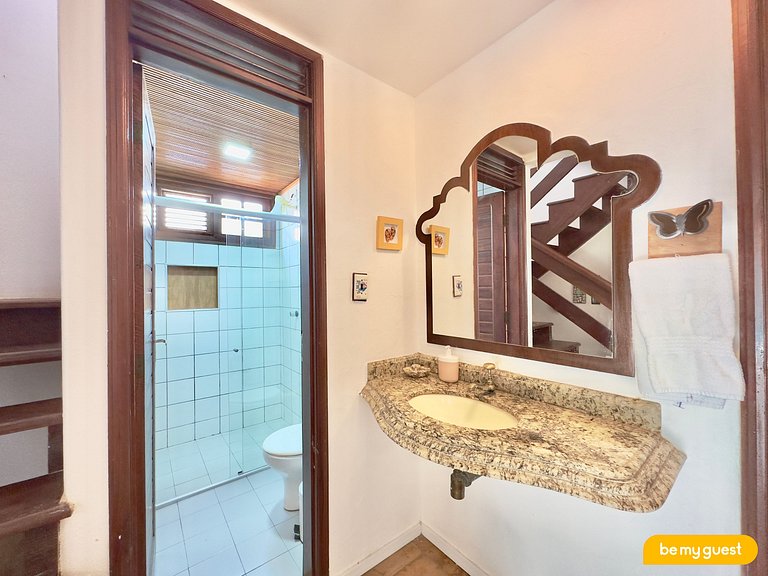 Linda Casa Completa e decorada com vista mar