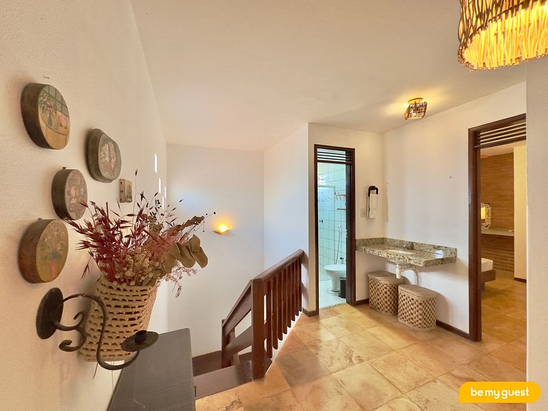 Linda Casa Completa e decorada com vista mar